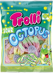 Мармелад жевательный Trolli Осьминог 100 гр