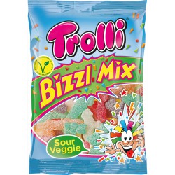 Мармелад жевательный Trolli - "Биззл Микс" 150гр